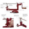 Johnny Apple Peeler, Corer, Slicer, Pie Maker, Stainless Steel Blades,