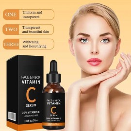 Serum Facial Vitamina C + Ácido Hialurónico + Vitamina E