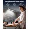 Under Cabinet Lights, LED Rechargeable Battery Operated Motion Sensor Lights