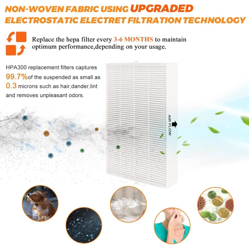 MIXX UNIQ 300 HEPA Filter Replacement-HP