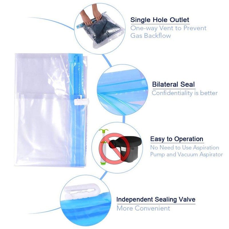 ALMING Compression Bags - Travel Accessories - 10 Pack Space