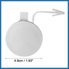 A ABSOPRO Bumper Tow Hook Eye Cover 3AA807155GRU Silver Tone