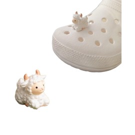 3D Croc Charms for Shoes, Resin Farm Animal Croc Decorations Croc Charm Stack Animal Shoe Charms, Plastic