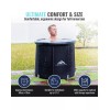 Ice Frontier Portable Ice Bath Tub for Athletes Recovery Outdoor
