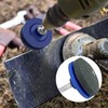 JOYVOX Lawn Mower Blade Sharpener - 2 Pack Blue Garden