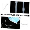 Ciieeo 12Pcs Breathable Mask Support Bracket Shaped Design for Comfortable
