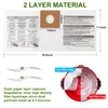 6pcs 90668 Filter Bags Compatible with Shop Vac 2-2.5 Gallon