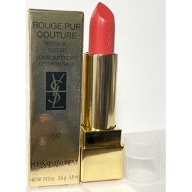 YSL Yves Saint Laurent Rouge Pur Couture Lipstick Full SZ # 50 Ruge Neon  NEW!!