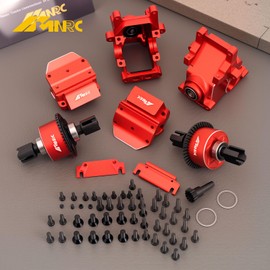 NMNRC 43T 13T Differential Diff Gearbox Kit for Arrma 1/7 Limitless Fireteam Infraction Mojave 6S 1/8 Typhon Kraton Outcast Talion Notorious 6S BLX & EXB Series Upgrades Part