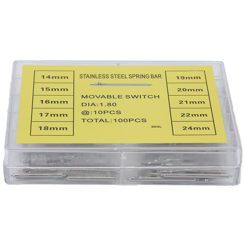 1.8mm / 0.07in Thickness Quick Release Spring Bars Strap Link
