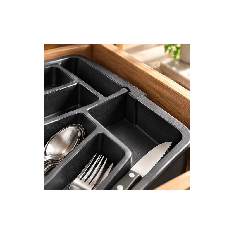 Bandeja Extensible Para Cajones De Cocina 8 Compartimentos