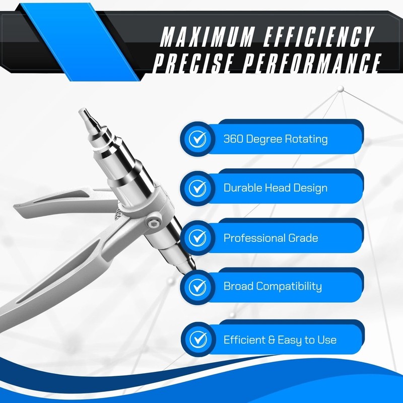 Flexzion Copper Pipe Expander Tool, Universal Aluminum Alloy Hand Swager