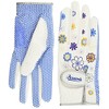 Persons PSGL-16 Women's Two-Handed Gloves, PSGL16, Both Hands, White/Blue, 7.5