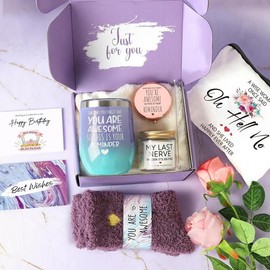 Birthday Gifts for Women, Gifts for Women, Best Friend Birthday Gifts, Happy Birthday Gifts Basket for Women, Friendship Gifts for Women Friends, Gifts for Friends Female Coworker Sister Mom Wife Her - Color: gifts for friend