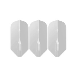 L-Style EZ L6 Slim White Dart Flights