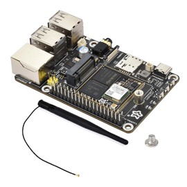 LUCKFOX Pico Pi A W - Linux Development Board, 1TOPS NPU, 8GB eMMC, Suitable for Embedded Application Development, with Wireless Module, Without 4G Module