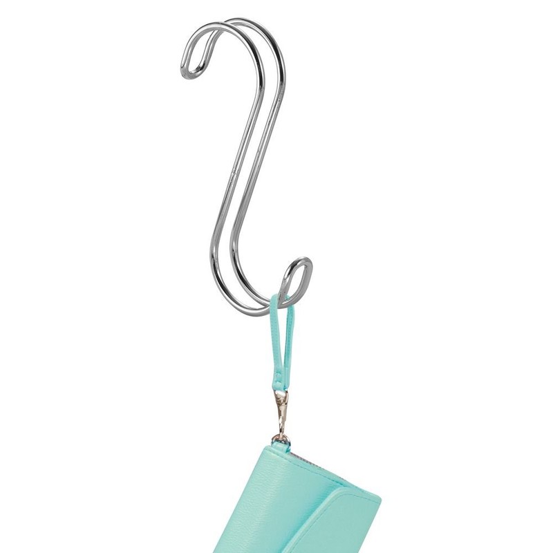 InterDesign Classico Metal Over the Rod Dual Hooks, Closet Accessory