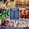 TCK Performance Baseball/Softball Socks (Orange/White, X-Large)