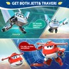 Super Wings Transformable Toys Playset, 5 in Jett and Traver