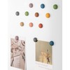 18 PC Cute Fridge Magnets - Ultra Strong Neutral Color
