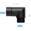 OFFO Shower Head Elbow Adapter, All Metal Handheld Shower Head