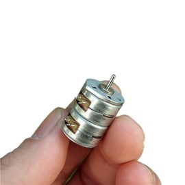 KUSTAT Building Power Micro Stepper Motor Two Motors in Series 2-Phase 4-Wire 15MM Micro Stepper Motor DIY Science Teaching Experiment Motor Engineering Repair