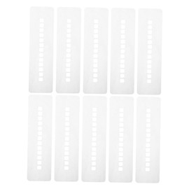 SAFIGLE 10pcs Multi Functional Hair Extension Insulation Guards Thick Heat Shield Protectors for Hair Extensions Reliable Easy Use for Salon and