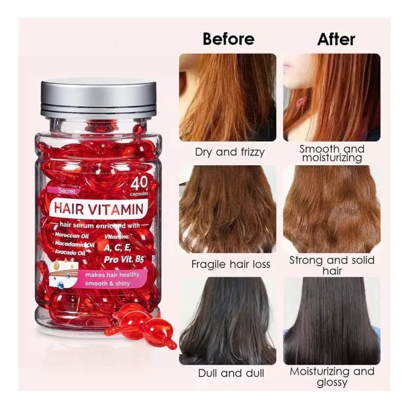 2un Hair Vitaminas For Cabello Suero Vitamínico