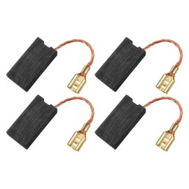Create idea 2Pairs Carbon Brushes Replacement Part 999-059 Compatible with HITACHI G23ST G18ST G18SW2 G23SW2 Angle Grinders Repair Accessories (25x13x7mm)