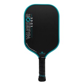 Diadem Warrior Edge Pickleball Paddle | Etched Carbon Face for Max Spin, 16mm Aero Guard, Comfort Max Grip, 16mm Honeycomb Core, Midweight 8oz | Indoor/Outdoor | USAPA Approved, Teal