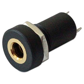 3.5mm Mini Jack Chassis Panel Mount Stereo Headphone Input Socket Connector