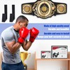 Wrestling Belt Wall Display Holder Compatible with WWE Belts, Wooden