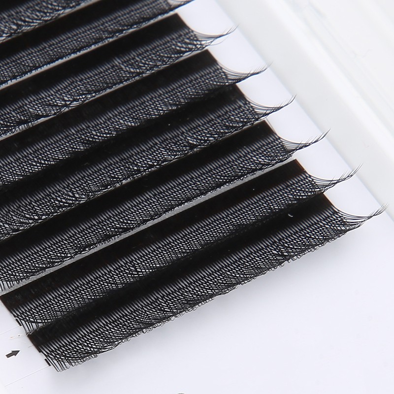 0.07mm YY Shaped Dense False Eyelashes Eyelash Extension Grafting False