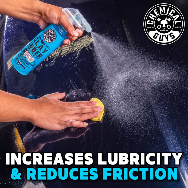 Chemical Guys Clay Bar and Luber Synthetic Lubricant Kit -