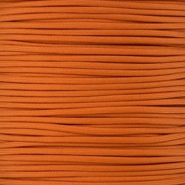 550 Paracord Parachute Cord Type III 7 Strand 4mm Diameter – 550 Pound Tensile Strength Survival Cord (100 Feet, Burnt Orange, Winder)