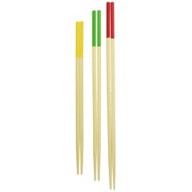 松尾物産 カラー菜箸 (27㎝・30㎝・33㎝) 竹 中国 3点セット ASI4401