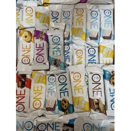 One Protein Bars (100) One Protein Bars ~ Random Flavors ~ 20g Protein ~ Gluten Free