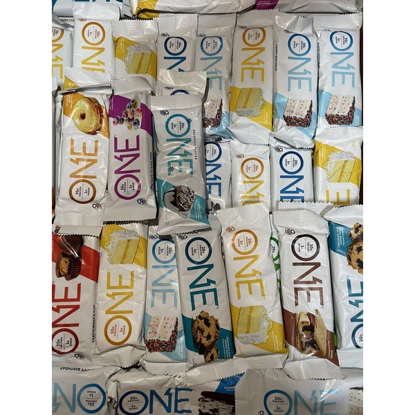 One Protein Bars (100) One Protein Bars ~ Random Flavors