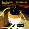 100FT Construction String Lights: 3 Prong 150W Ultra-bright 21000 lumens