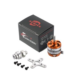 FLASH HOBBY D3536 910KV Brushless Outrunner Motor with 2-4s Lipo (910kv)