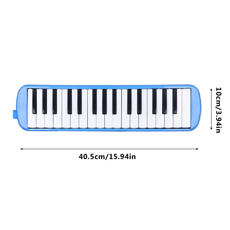 32 Keys Mouth Melodica with Mouthpiece and Blowpipe Keyboard Organ