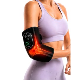 Cordless Elbow Massager & Heating Pad for Tennis Elbow Relief