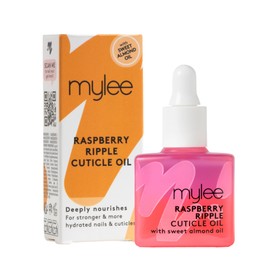 Mylee Raspberry Ripple Cuticle Oil 15ml – Nourishing Bi-Phase Formula with Sweet Almond, Macadamia & Jojoba Oils – Hydrates & Restores Nails – Vegan & Cruelty-Free