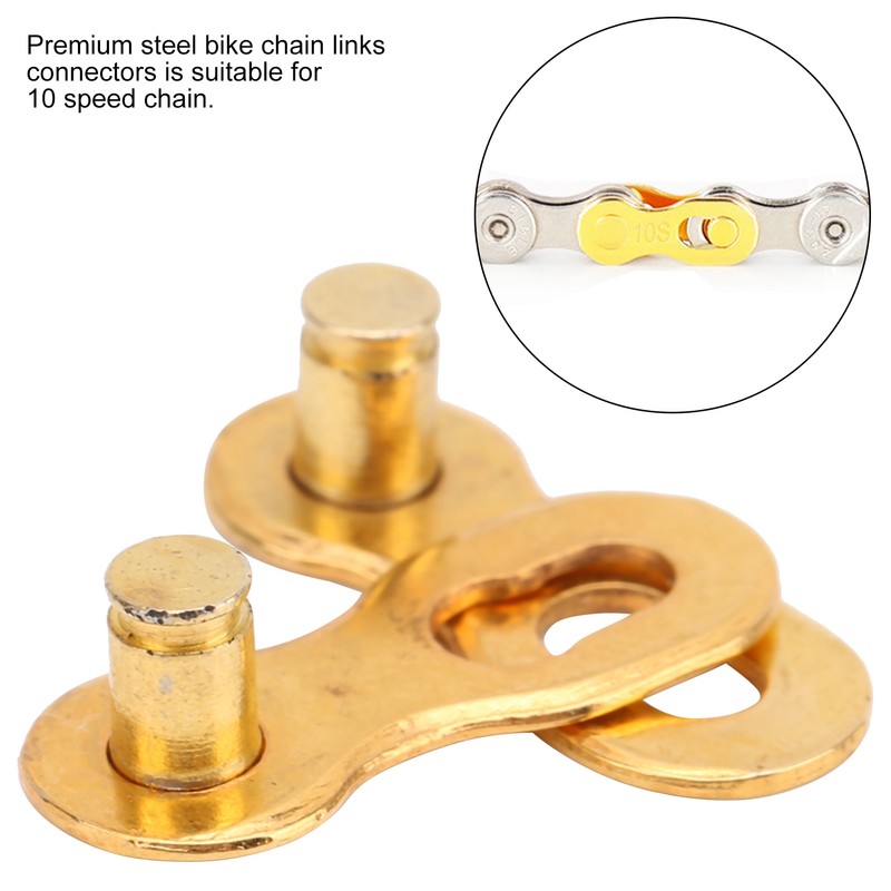 10 Pair 10 Speed Steel Bike Bicycle Chain Missing Link