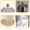 Makeup Brush Holder, 360° Rotating Makeup Organiser High Capacity Acrylic