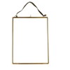 Hanging Brass Photo Frame - Choice Of Size & Colour
