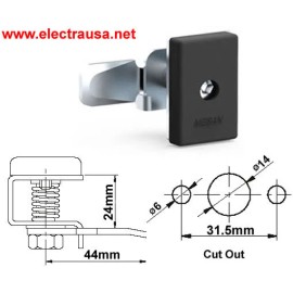 Mesan Spring Loaded Lock + 2 Keys # 169.66