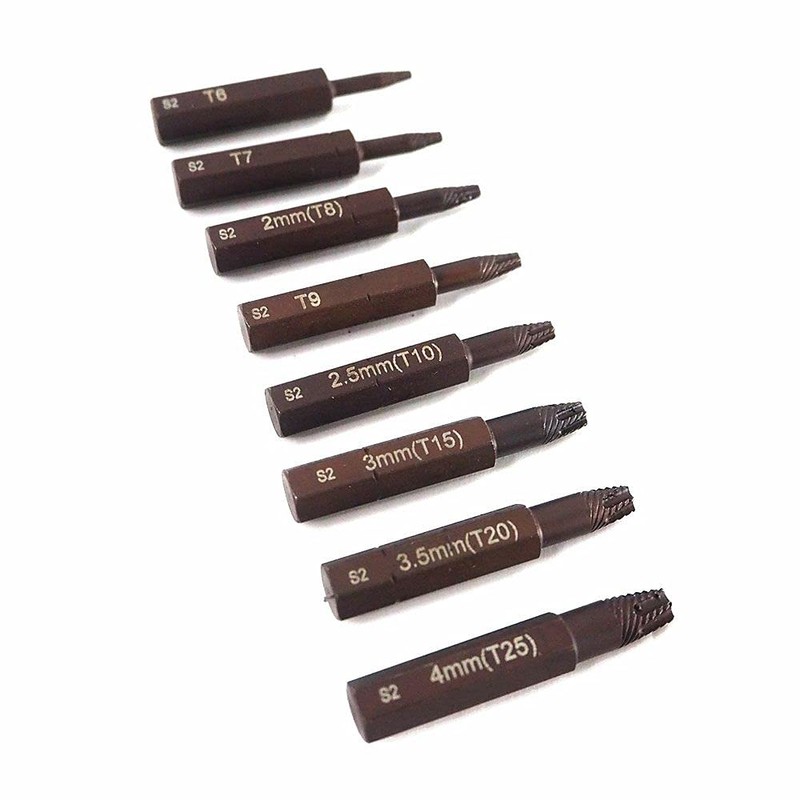 WIT SD2212 5017828 9PC Torx & Torx Plus Screw Extractor