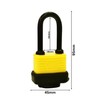 Dunnet Tools Waterproof Padlock with Keys Heavy Duty Security Lock