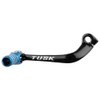 Tusk Folding Shift Lever Black/Blue Tip - Fits: Honda CRF110F